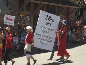 The 28th Amendment took its place alongside the other Amendments … at least in the Nevada County 4th of July Parade